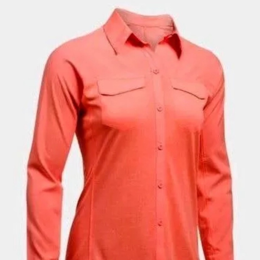 Under Armour Women’s Tide Chaser HeatGear Hybrid Top Long Sleeve Small